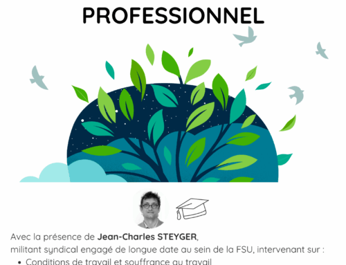 Stage « Faire face à l’épuisement professionnel » le 10 novembre