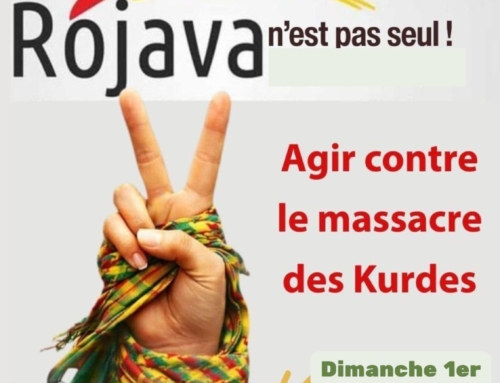 Rojava n&rsquo;est pas seul ! Rassemblement en soutien au peuple Kurde