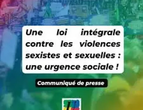 Une loi intégrale contre les violences sexistes et sexuelles : une urgence sociale !